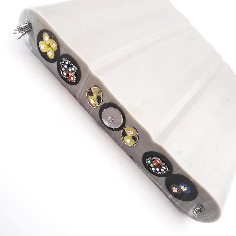 Custom TVVBG24 Flat Elevator Traveling Cable | High‑Flex Power & Signal Tether for Hoist System&hellip;
