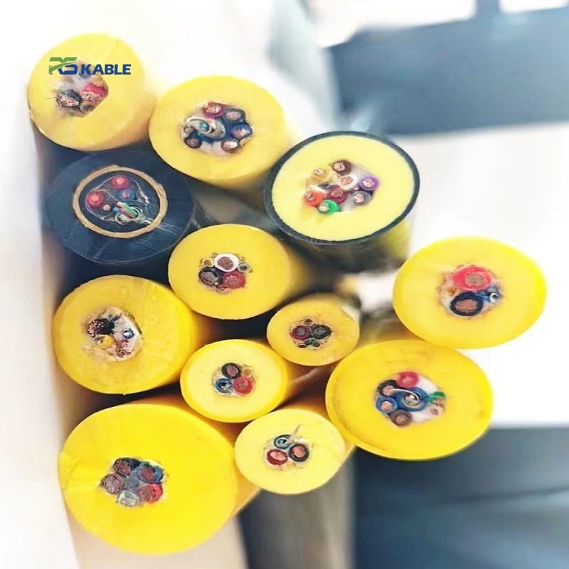 ROV Neutral buoyancy tether cable