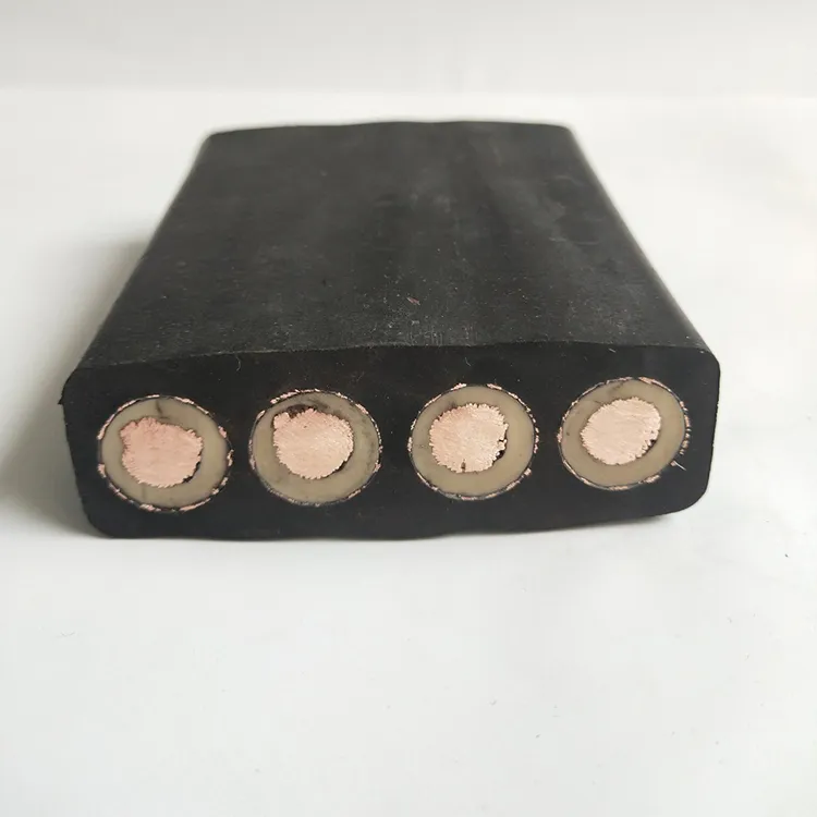 18C×1.5mm High-Voltage Industrial Silicone Rubber Pendant Cable | Crane-Specific Cable | 150m Reel