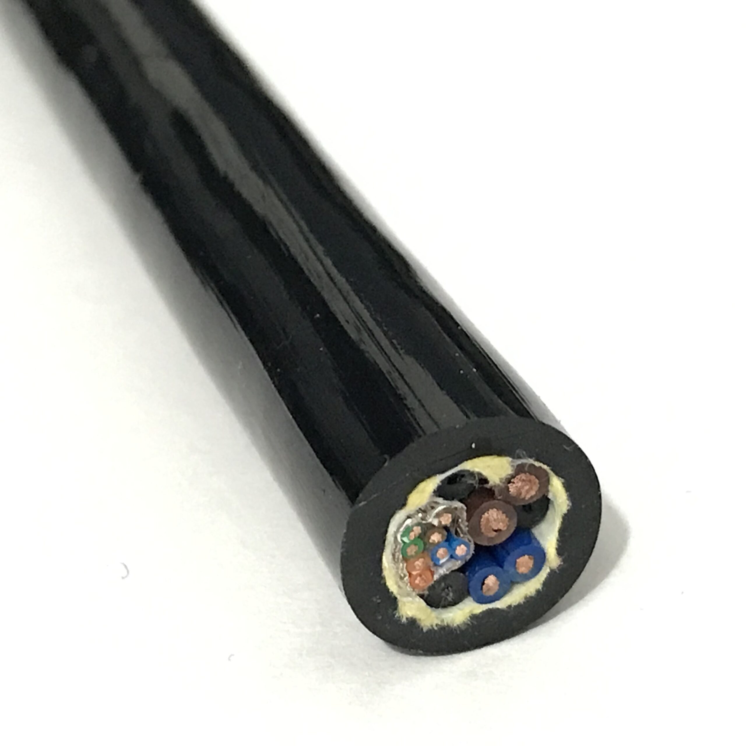 High Flexibility Bend Resistant PUR Drag Chain Single Core Cable