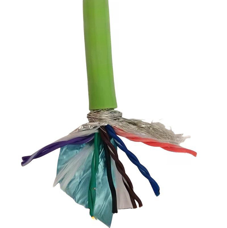 OEM/ODM High-Flex Bending Encoder Cable, 8 10 12-Core Twisted Pair Shielded Cable for Servo Motor Dr&hellip;