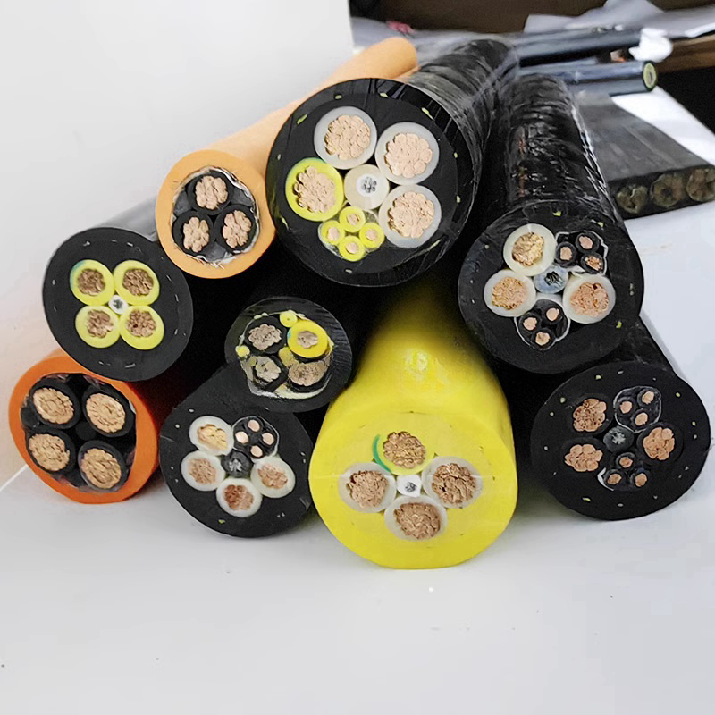 Custom High‑Flexibility TPE Insulated 2/3‑Core 0.15/0.2 mm² Robotic Cable