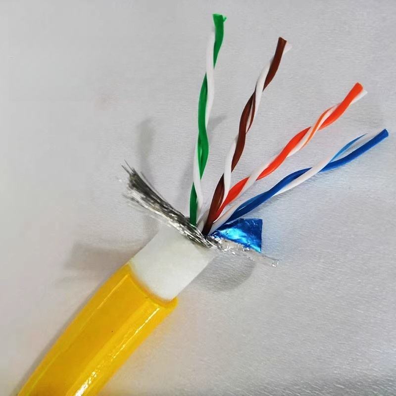 ROV Underwater Robot Network Zero Buoyancy Twisted Copper PE Seawater Shielded Cable