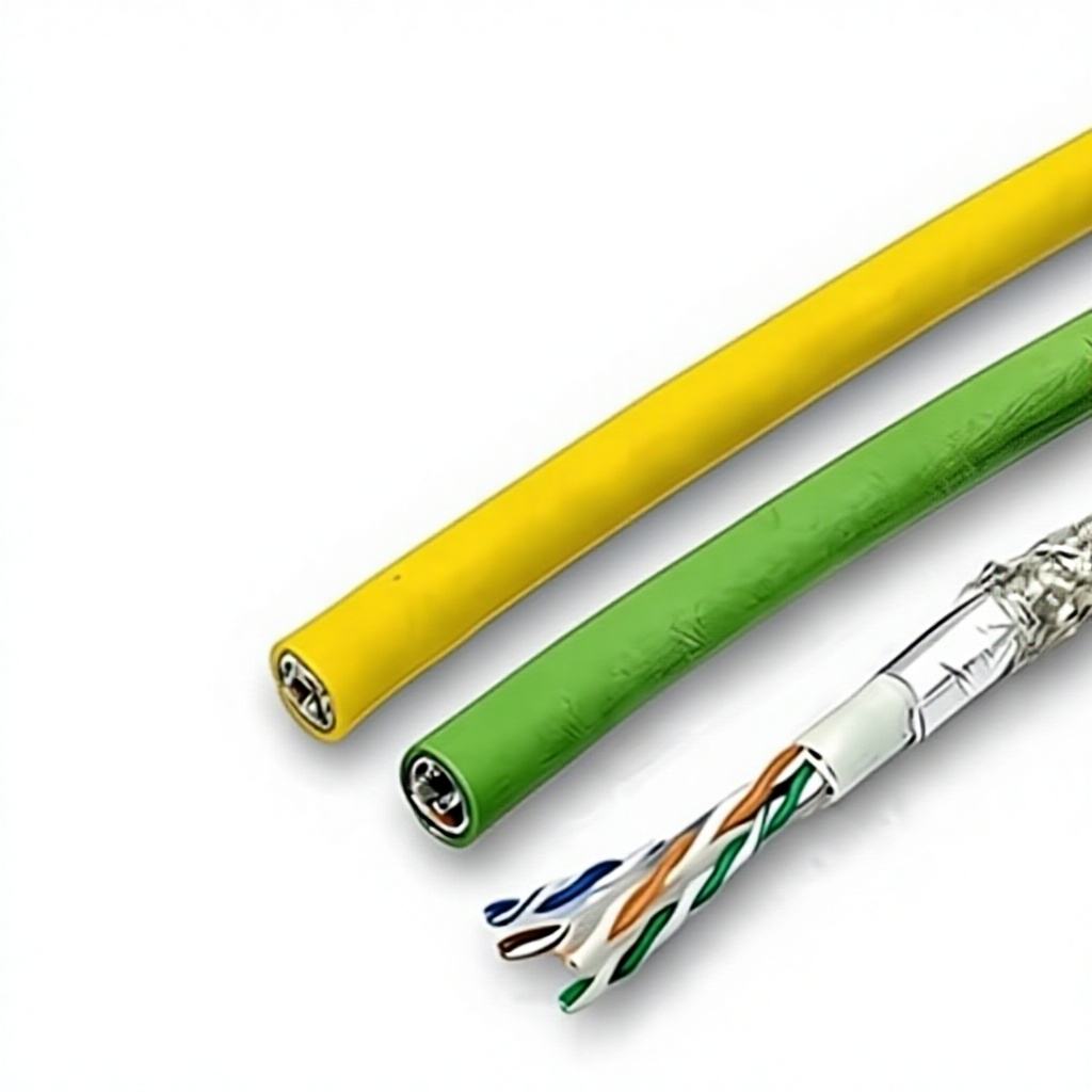 High-Temp Silicone Ethernet Cable – Custom Core and Shield Options