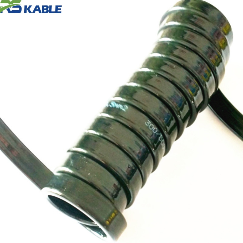Coiled Ethernet Cable | Flexible Retractable Network Cable Manufacturer