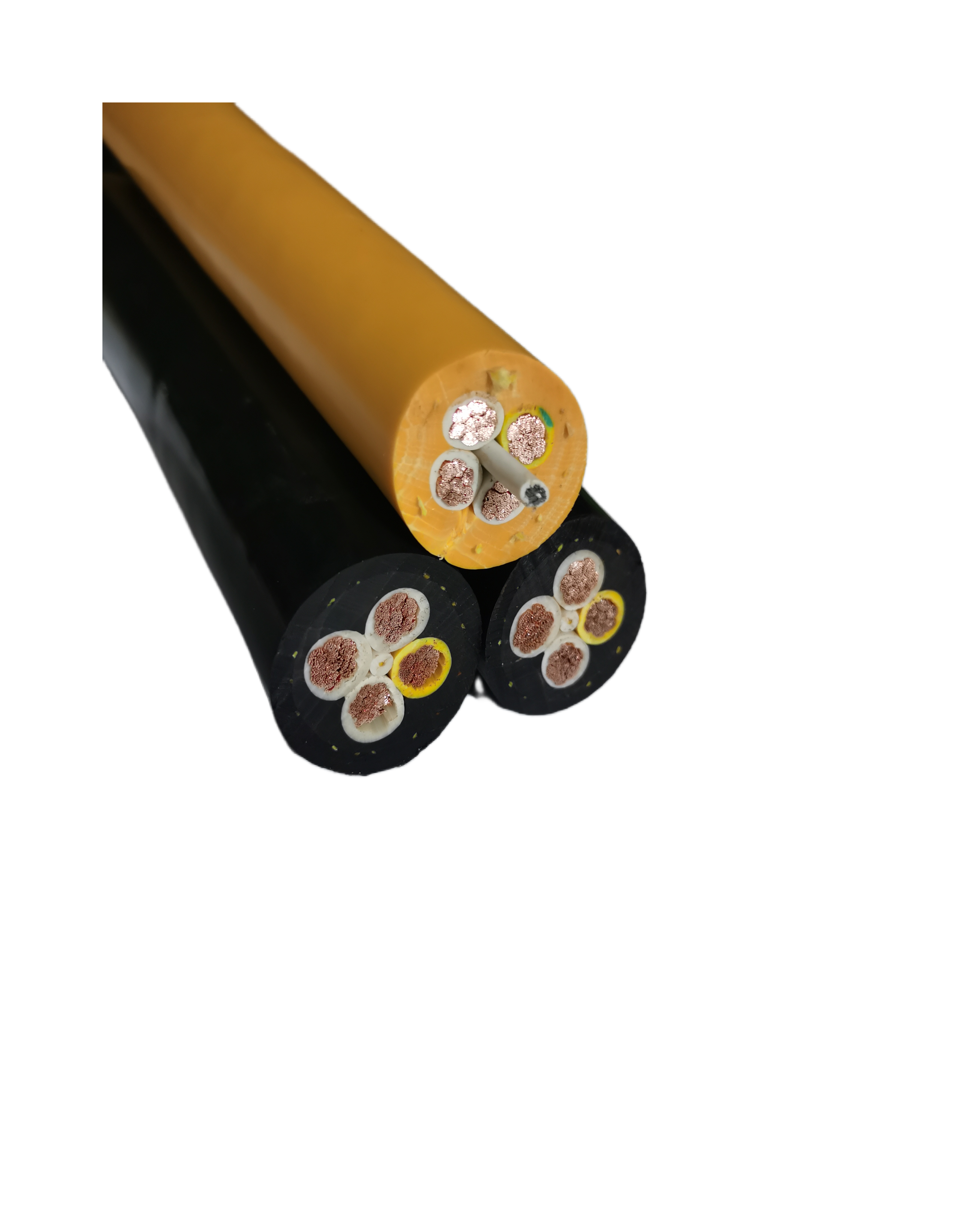 Lead-Weighted Polyurethane Reeling Cable | Heavy-Duty Underwater Cable for Winch Systems