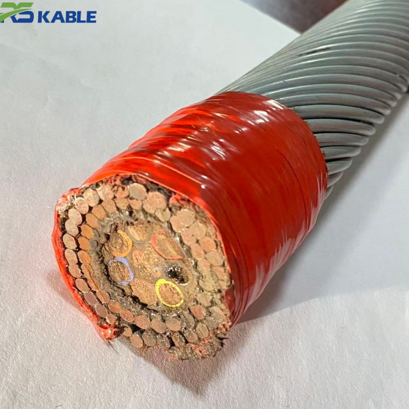 ROV Steel Wire Armored Watertight Umbilical Cable | Heavy Duty Subsea Tether Cable
