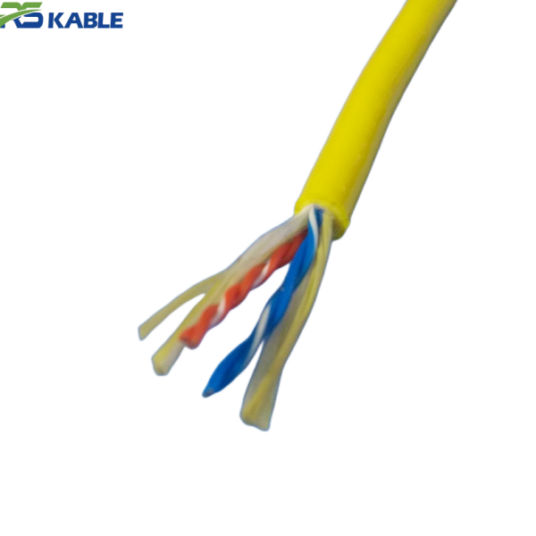 4-Core Neutral Buoyancy Ethernet Cable 2×2×26AWG | Underwater ROV Communication Cable
