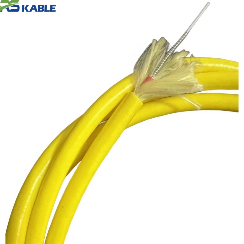 Armored Neutral Buoyancy Fiber Optic Cable for ROV and Underwater Robotics