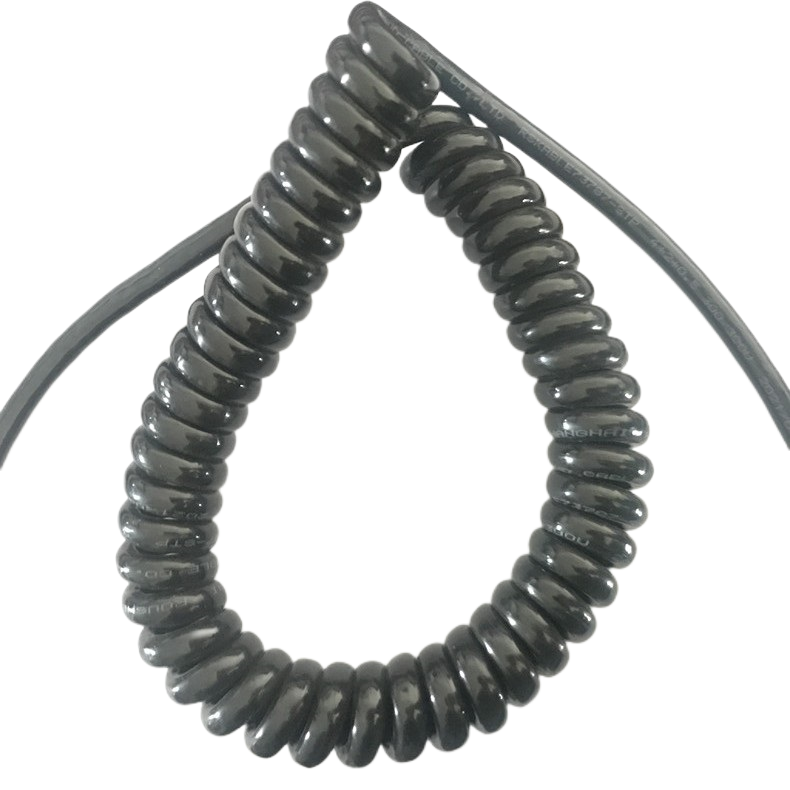 Spring Cable | High-Flex Retractable Cable for Industrial Automation